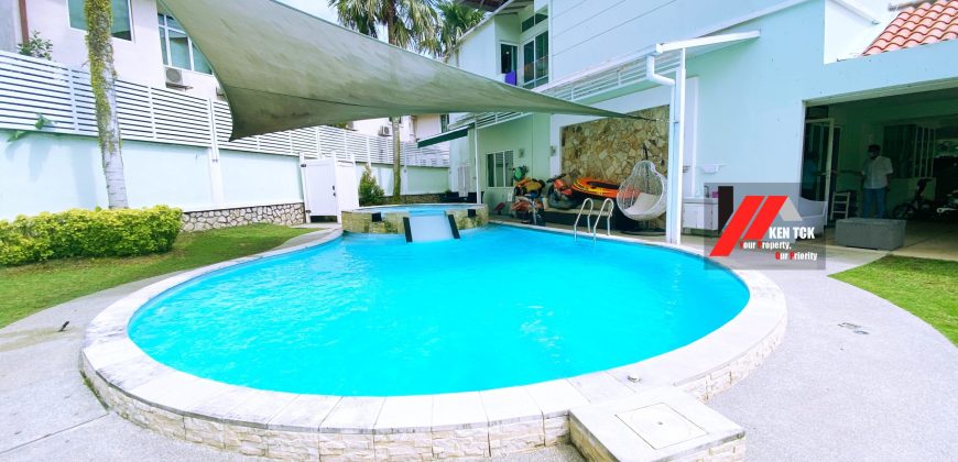 D Villa Botany Corner Lot 2 Storey Bungalow With Swimming Pool