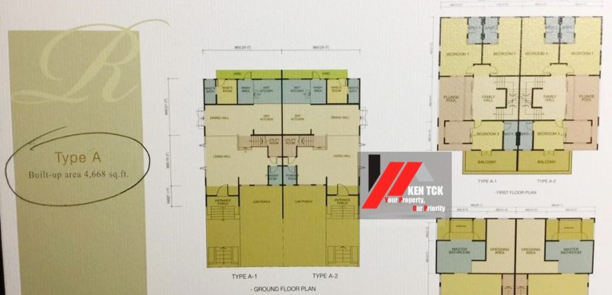 The Rafflesia Brand New Unit 3 Storey Semi Detached @ Damansara Perdana